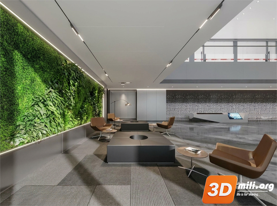 Lobby front desk Skp Files 